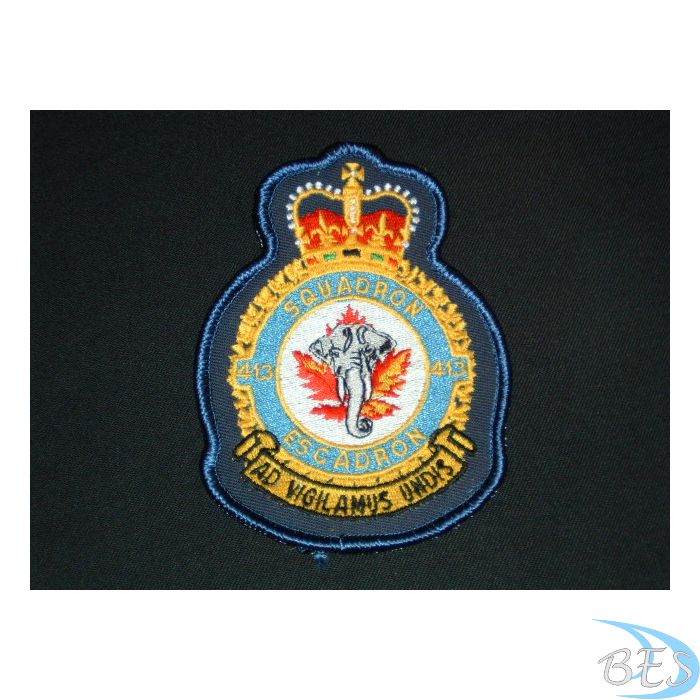 413 Squadron Heraldic Crest Colour