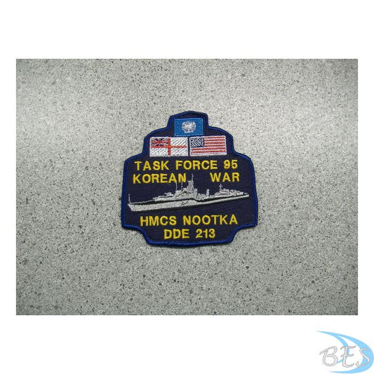 Task Force 95 Korean War Patch - HMCS NOOTKA