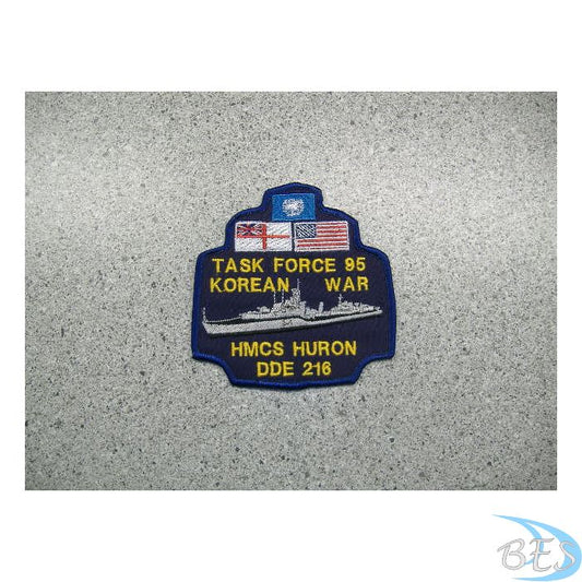 Task Force 95 Korean War Patch - HMCS HURON