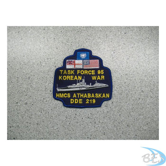 Task Force 95 Korean War Patch - HMCS ATHABASKAN