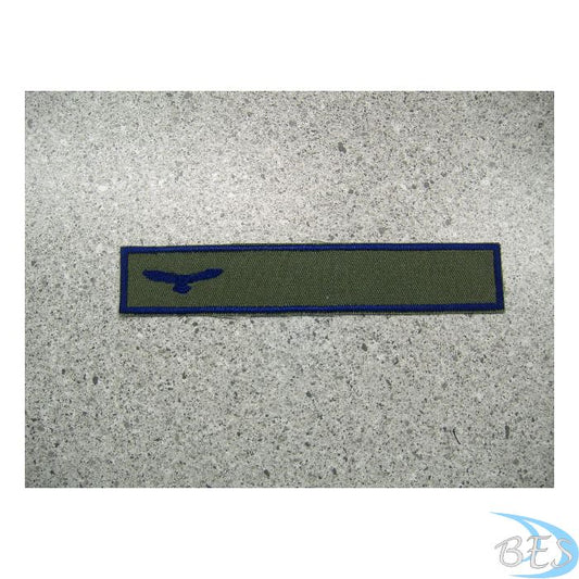 Nametape Air Cadets on olive drab (Set of 3 includes Velcro with no additional cost)
