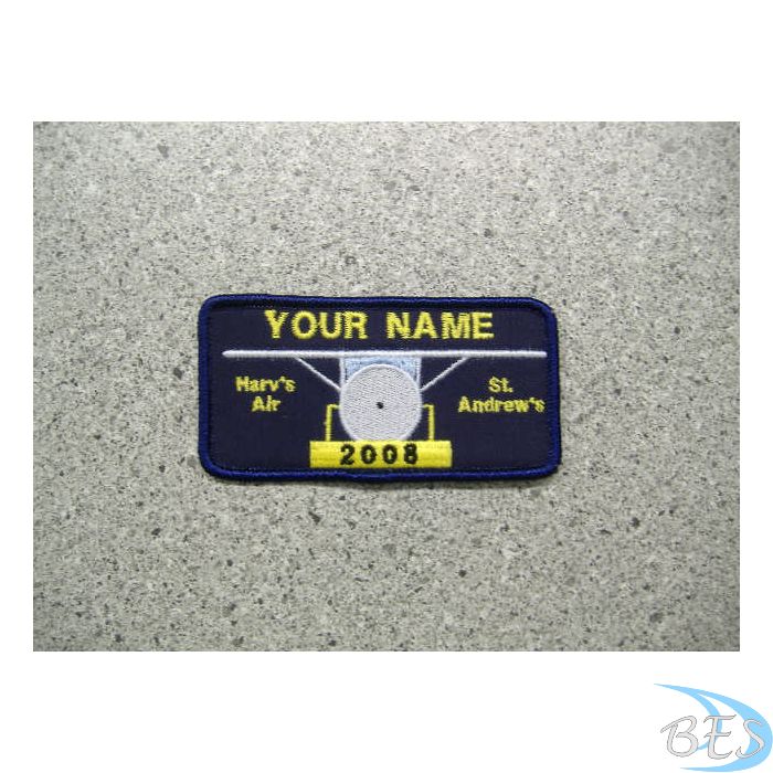 St. Andrews Harv's Air Nametag