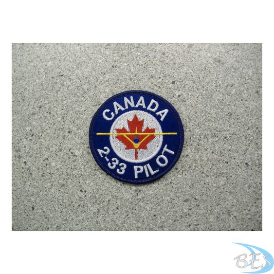 Canada 2-33 Pilot Patch