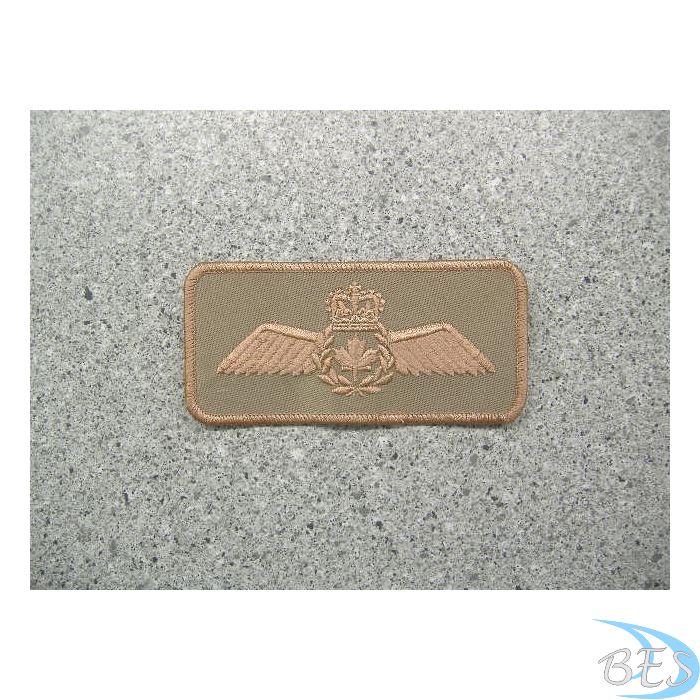 Pilot Wings Nametag style Tan