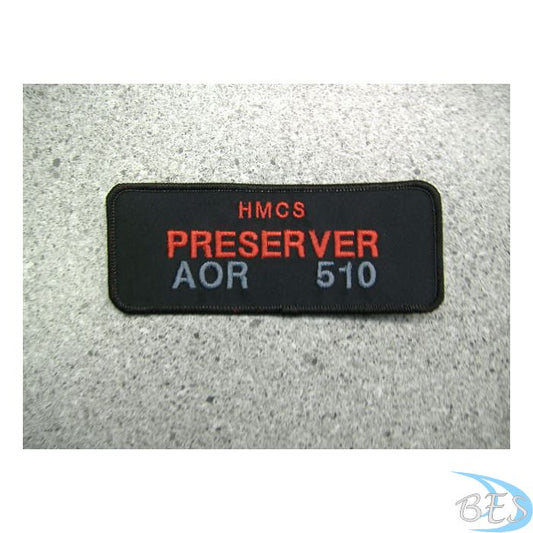 HMCS PRESERVER - AOR 510 Namebar