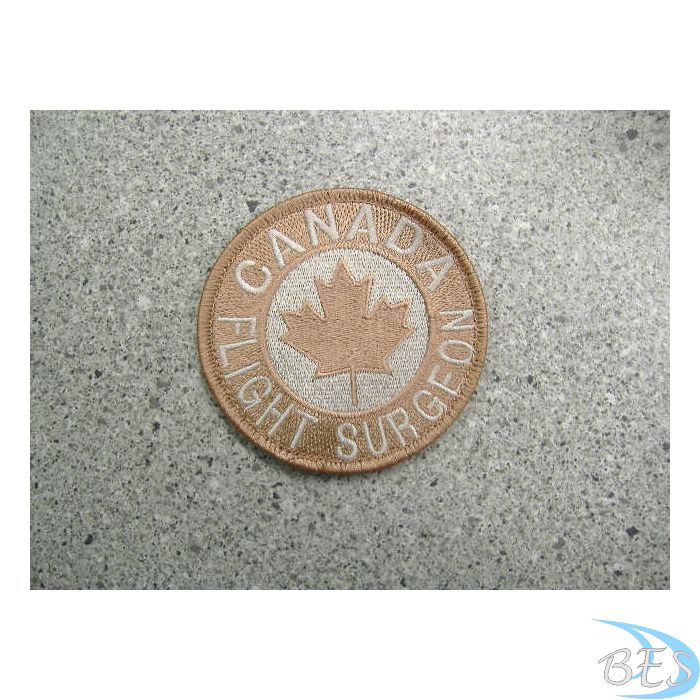 Canada Flight Surgeon Patch Tan