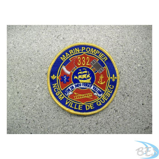 Marin Pompier - NCSM Ville de Quebec Patch