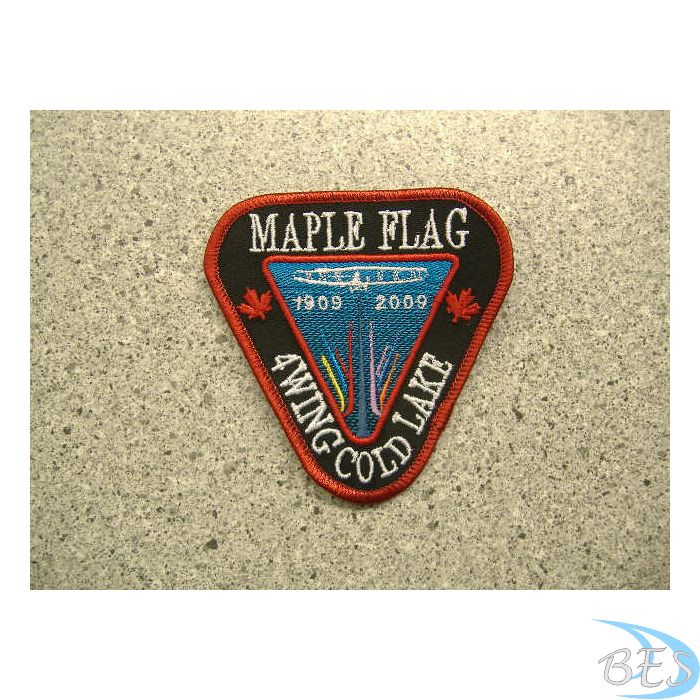 Maple Flag Centennial Patch Combo