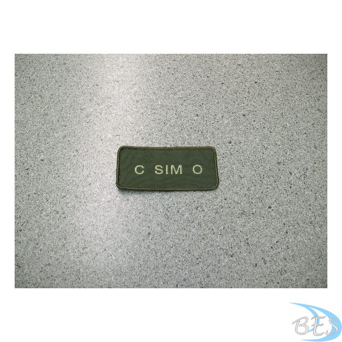 C SIM O Nametag