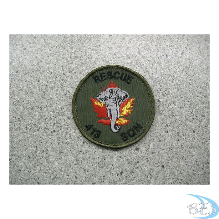 413 Sqn Rescue Patch Coloured LVG