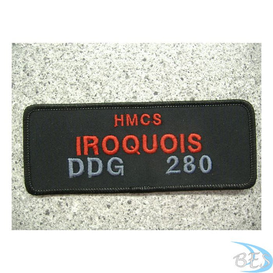 HMCS IROQUOIS Namebar