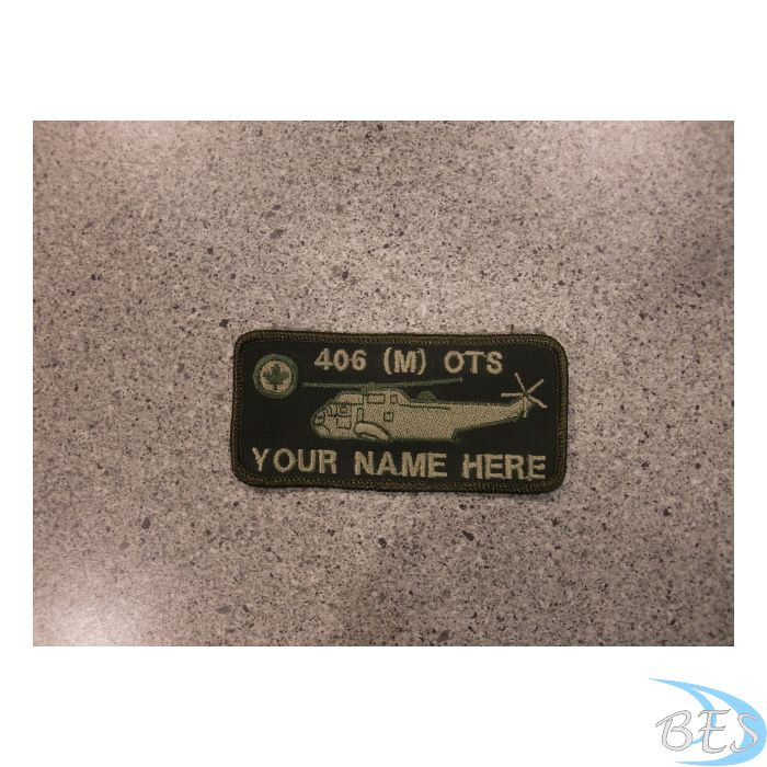 406 (M) OTS Nametag LVG