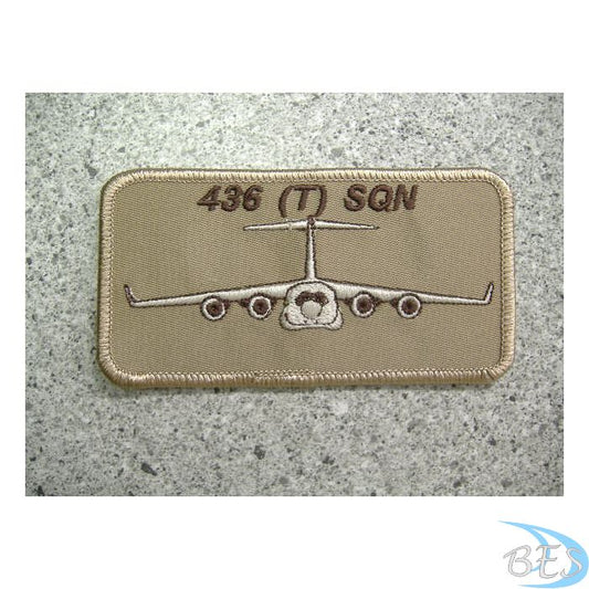 436 (T) Squadron Nametag Tan