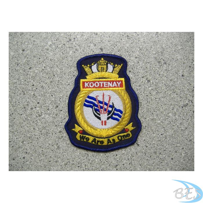 HMCS KOOTENAY We Are AS One Patch