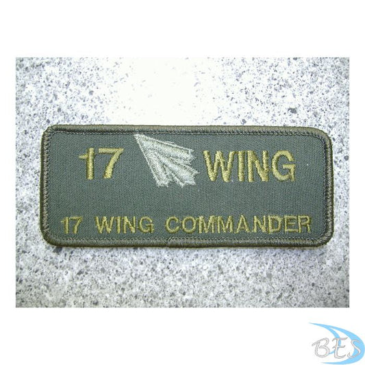 17 Wing Nametag 17 Wing Comd LVG