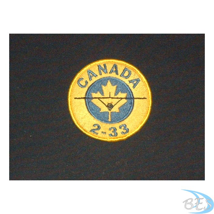 Canada 2-33 Patch Gold