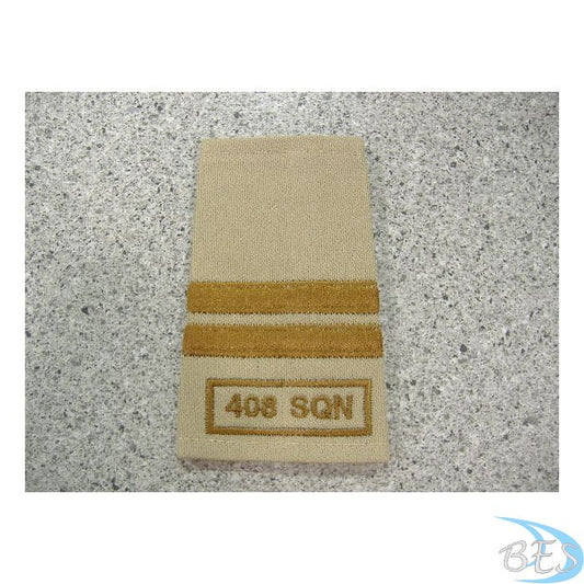 Capt Rank slip-on 408 sqn Tan