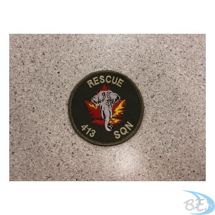 413 Sqn Rescue Patch Coloured LVG