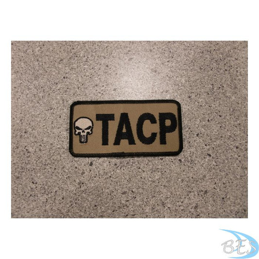 TACP Patch with Skull tan