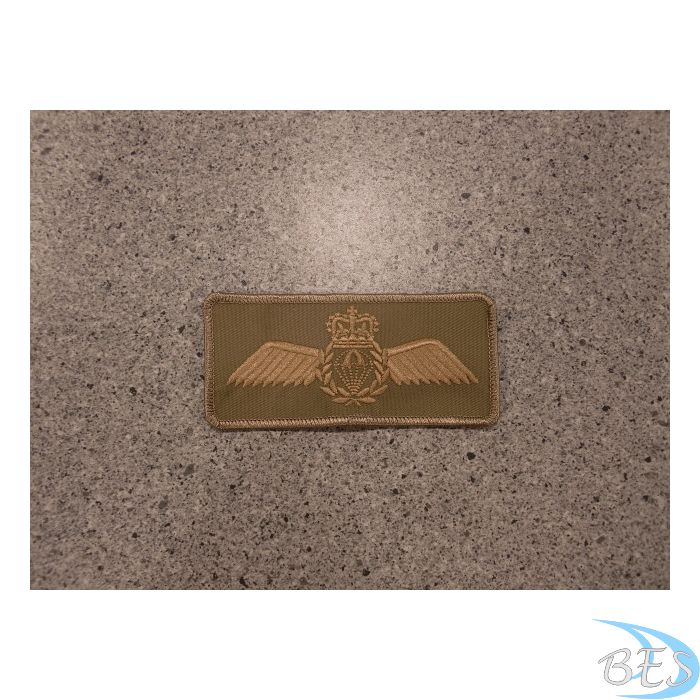 SAR Wings Nametag Style Tan