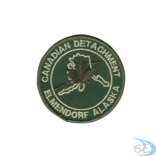 Canadian Detachment Elmendor Alaska Patch LVG