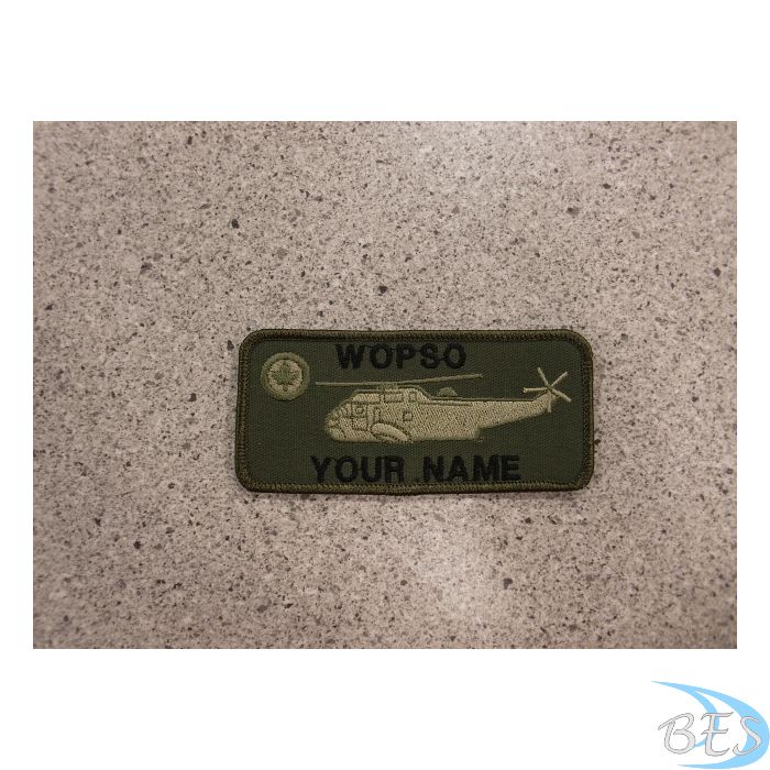 12 Wing WOPSO Nametag LVG