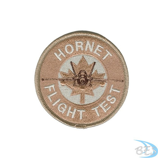 Hornet Flight Test Patch Tan