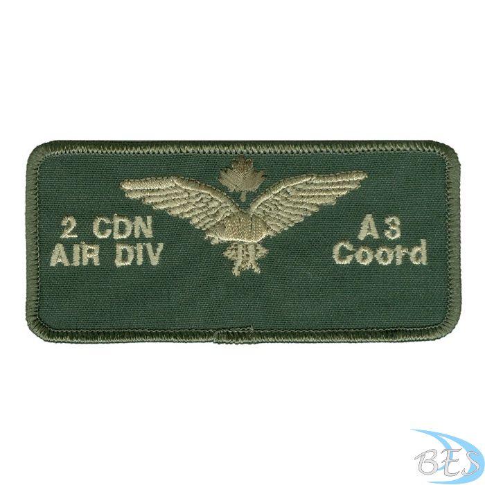 2 Cdn Air Div - A3 Coord Nametag LVG