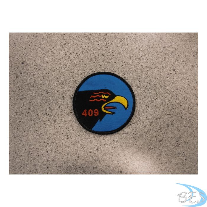 409 Squadron patch with bird facing the other way