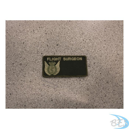 Flight Surgeon Wings Nametag LVG - Big 2