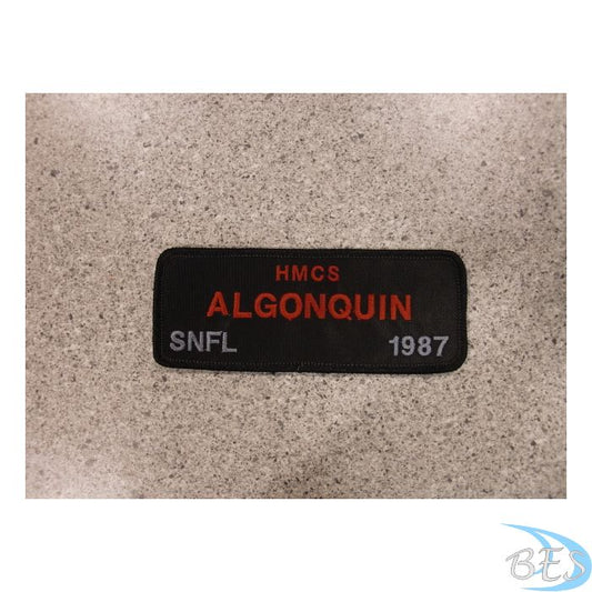 HMCS ALGONQUIN SNFL 1987 Patch