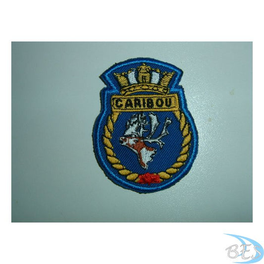 Caribou Heraldic Crest Small
