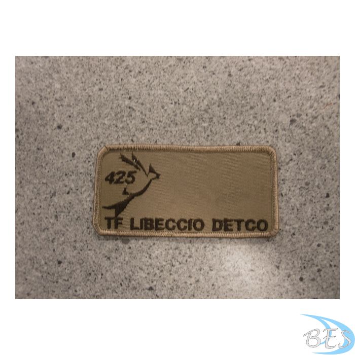 425 Sqn nametag Tan TF Libeccio DETCO