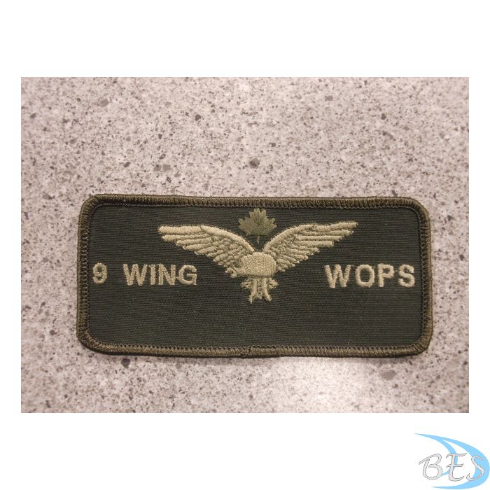 9 Wing WOPS Nametag LVG