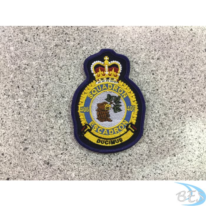 405 Squadron Heraldic Crest Colour