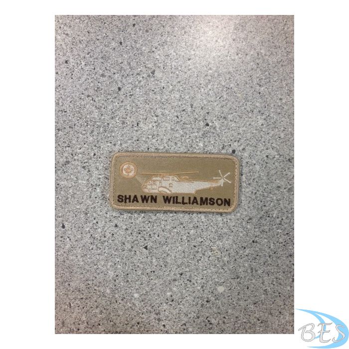 Sea king Nametag Tan