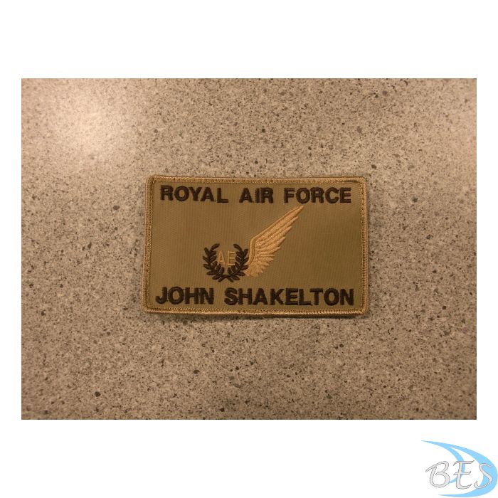 Royal Air Force Nametag Tan