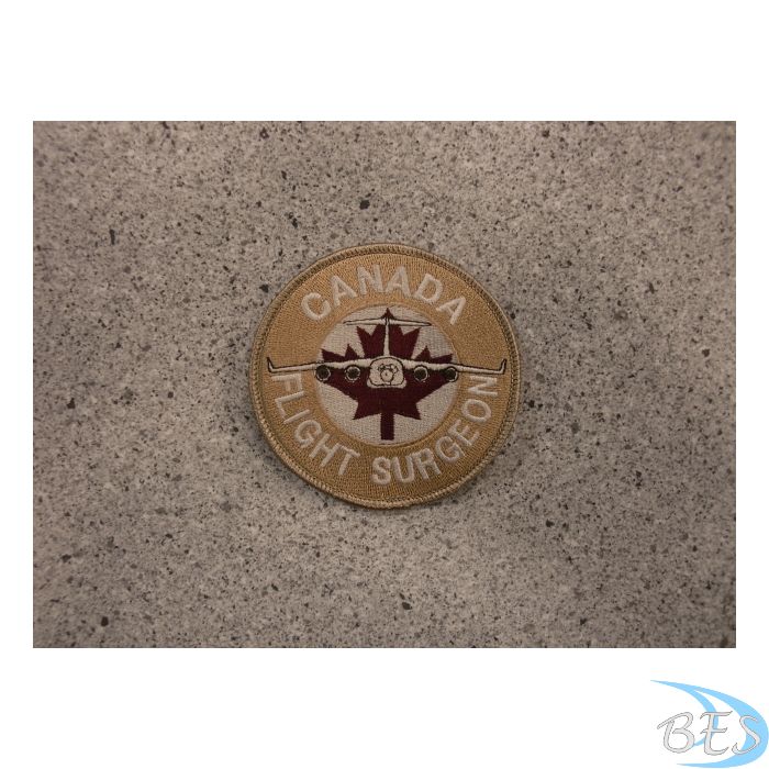 Canada Flight Surgeon Patch Tan