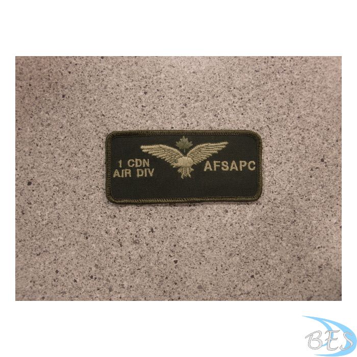 1 Cdn Air Div AFSAPC Nametag LVG