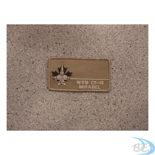 WSM CF-18 Mirabel Nametag Tan