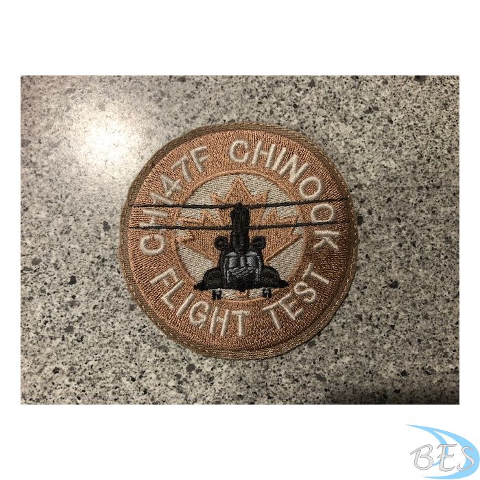 CF147 Chinook Flight Test Patch Tan