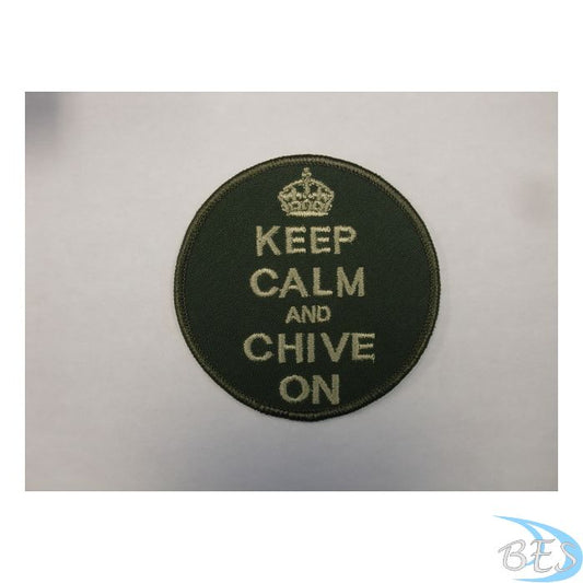 Keep Calm and Chive On Patch