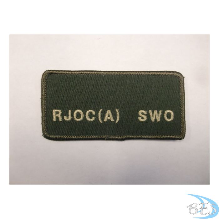 RJOC(A) SWO Nametag LVG