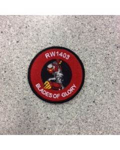 11219 386D - Blades of Glory Patch - 15 wing'
