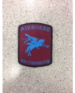 11493 - Airborne Brotherhood - Airborne patch - motorcycle - na to general public