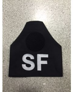 12019 425 -SF - Supplementary Force Text Logo for Arm Bands - 2 Wing - $35