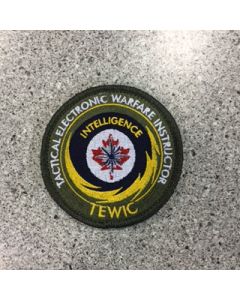 12156 434B - TEWIC Coloured LVG Patch - Intelligence - 3 Wing