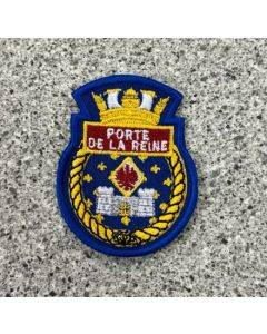 13729 1046 - HMCS PORTE DE LA REINE Ship Crest
