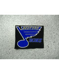 1456 - Bedford Blues Hockey Logo