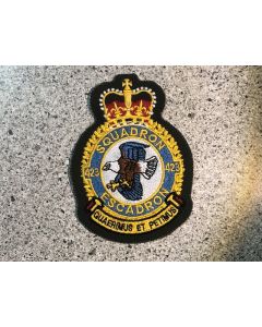 14955 158E - 423 Squadron Heraldic Coloured LVG Heraldic Crest